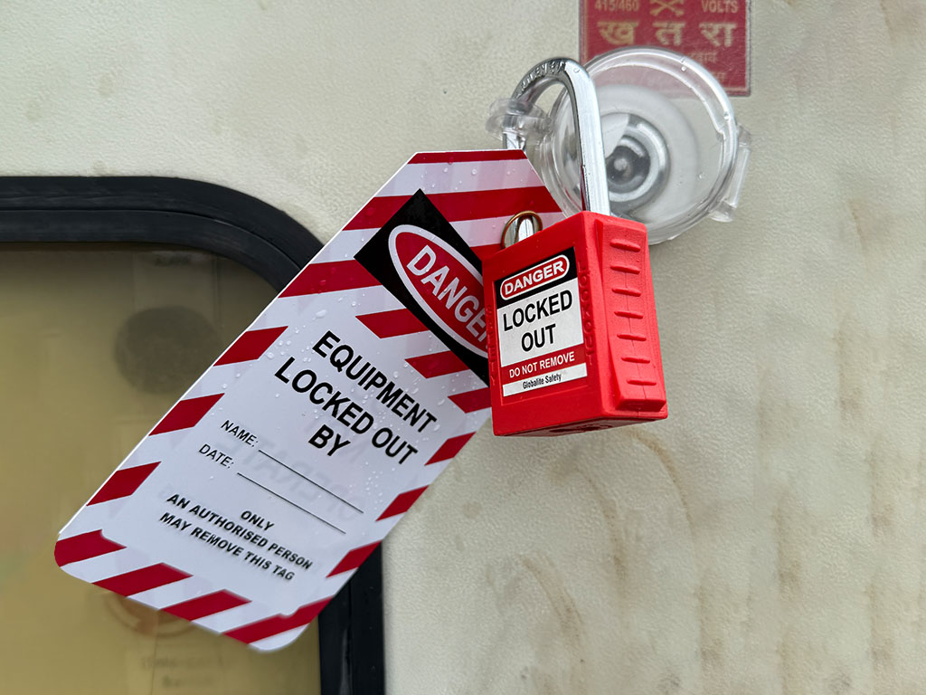 Electrical Panel Lockout