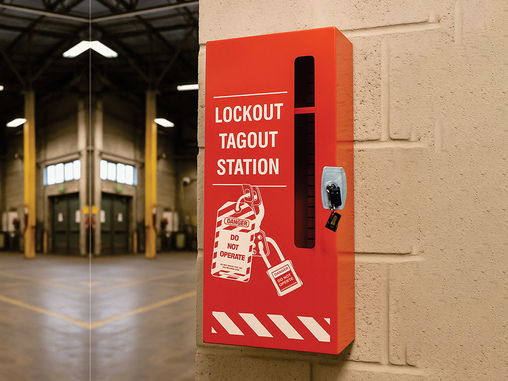 Lockout Tagout Station