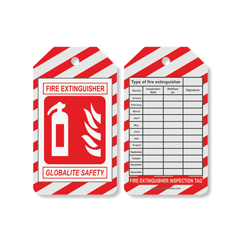 Fire Extinguisher Tag