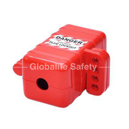 Plug Lockout Rectangle Small