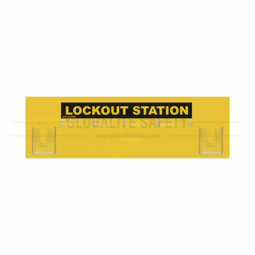 24 Padlocks Side View Lockout Station - without Accessories