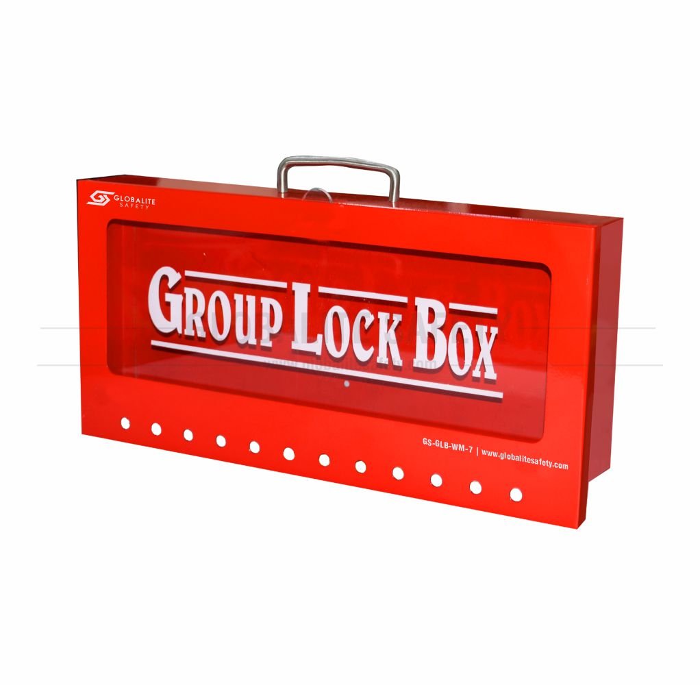 Group Lock Box - Wall Mount - 12 Locks