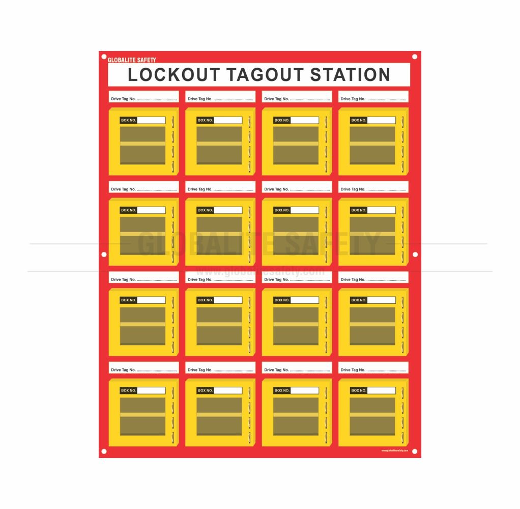 16 Group Lock Mini Box Station