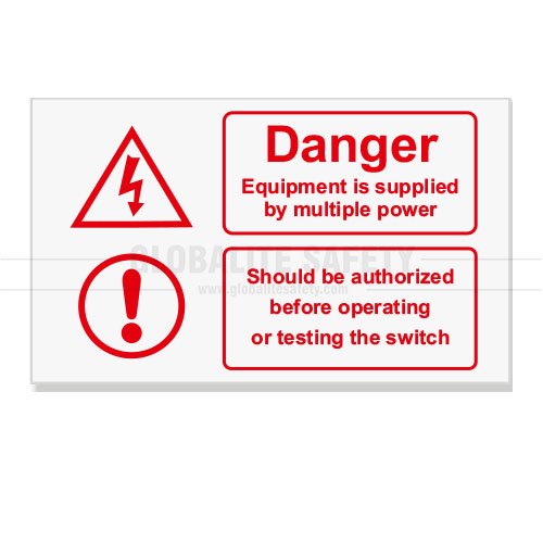 Danger Labels (GS-DL-16)