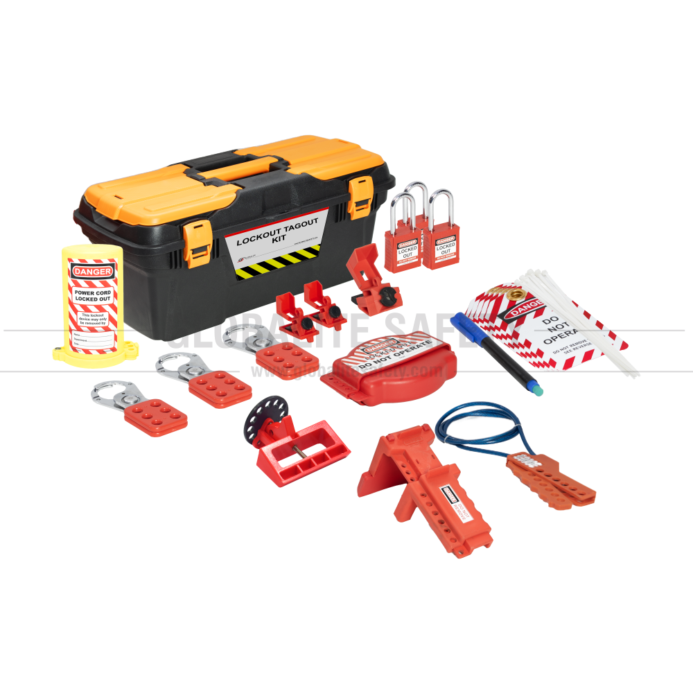 Portable Valve and Electrical Lockout Box