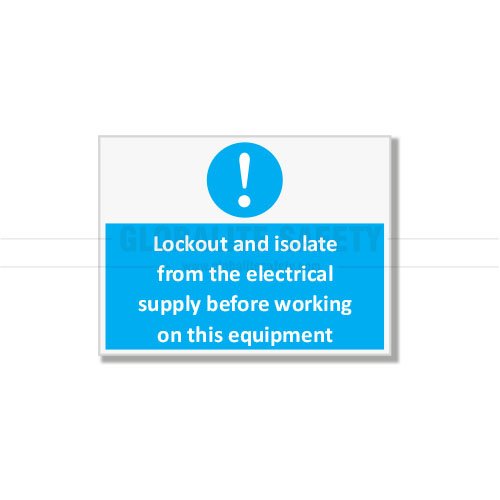 LOTO Wall Signs (GS-LWS-11)