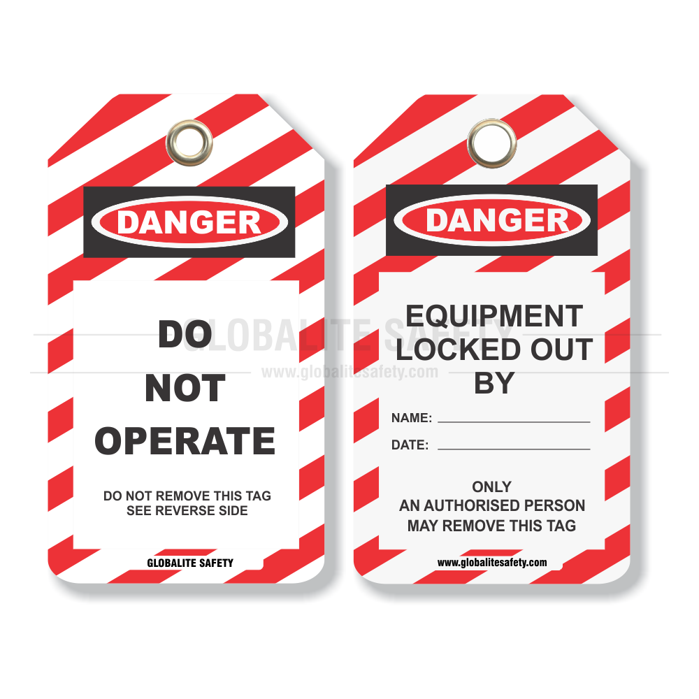Standard Lockout Tag - 01