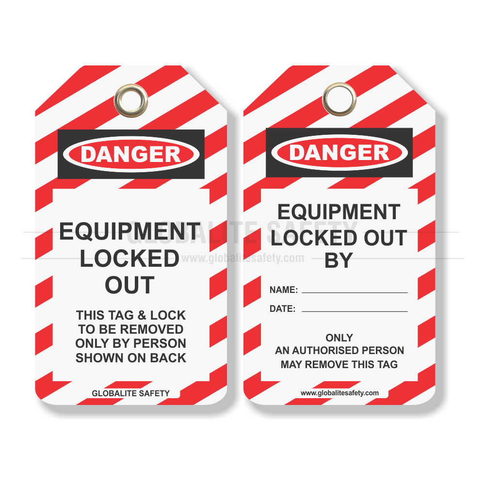 Standard Lockout Tag - 09