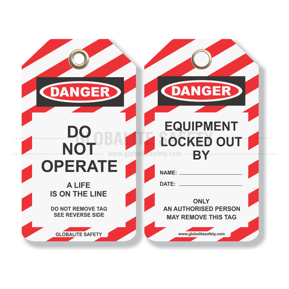 Standard Lockout Tag - 10