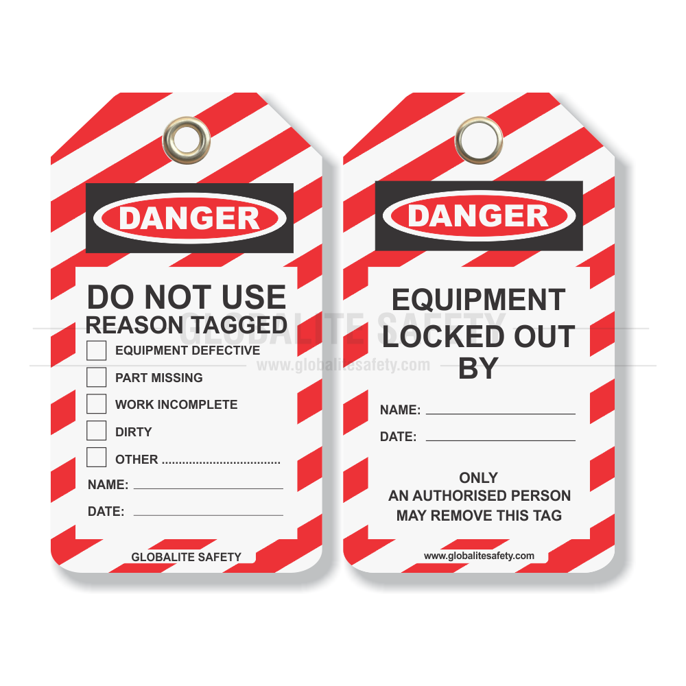 Standard Lockout Tag - 12