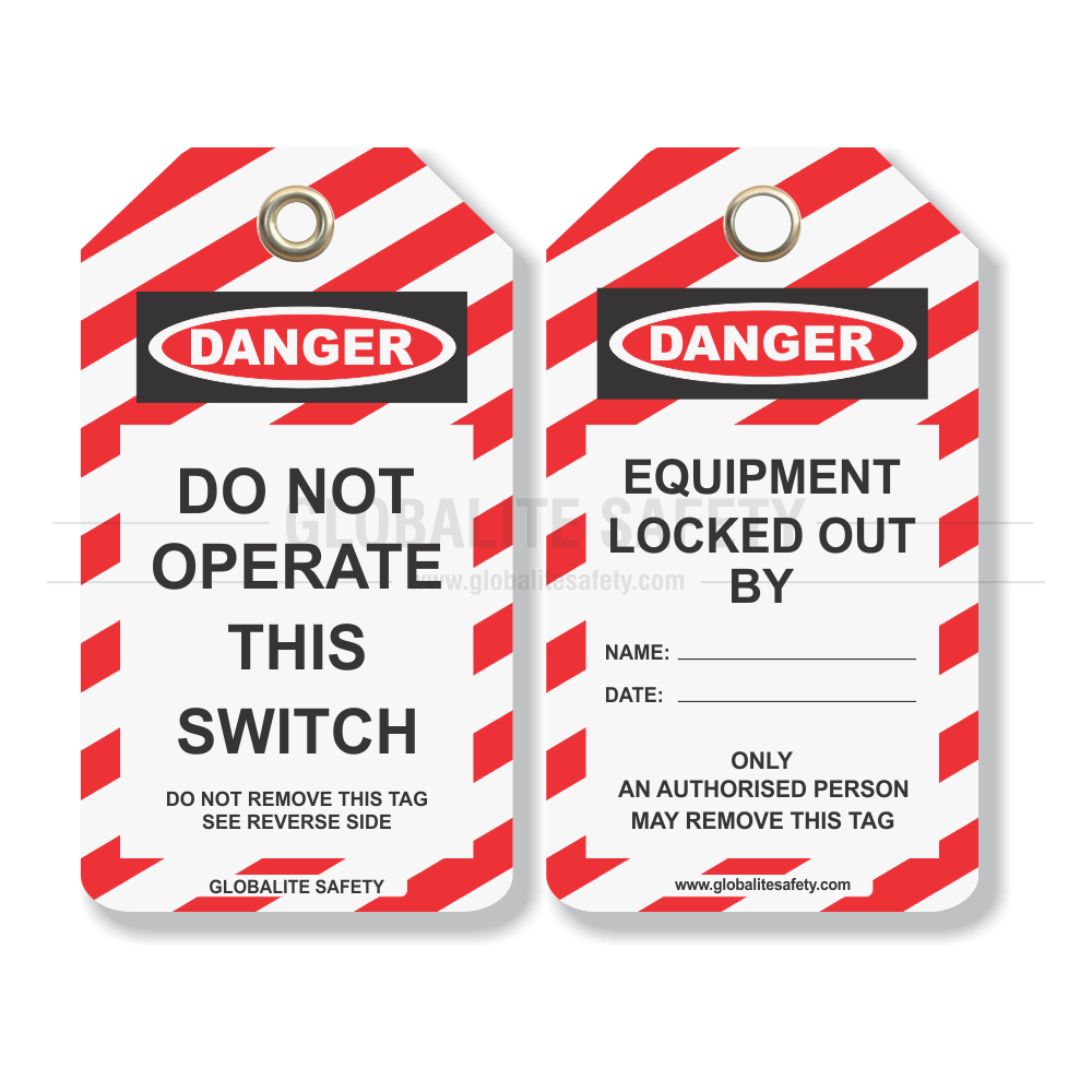 Standard Lockout Tag - 16