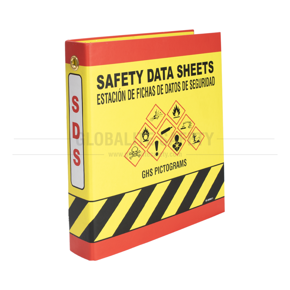 2″ SDS Safety Data Sheet Binder - 410