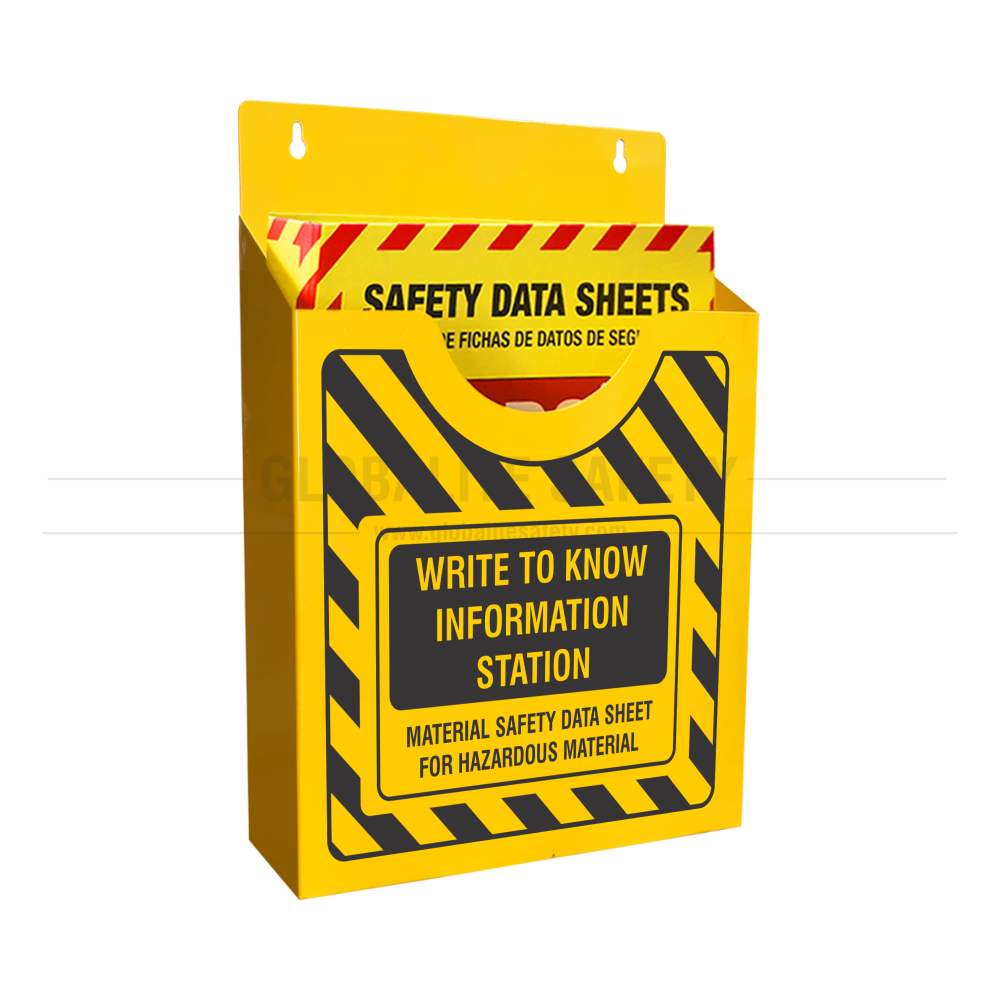 SDS Safety Data Sheet Cabinet - 211 with Binder