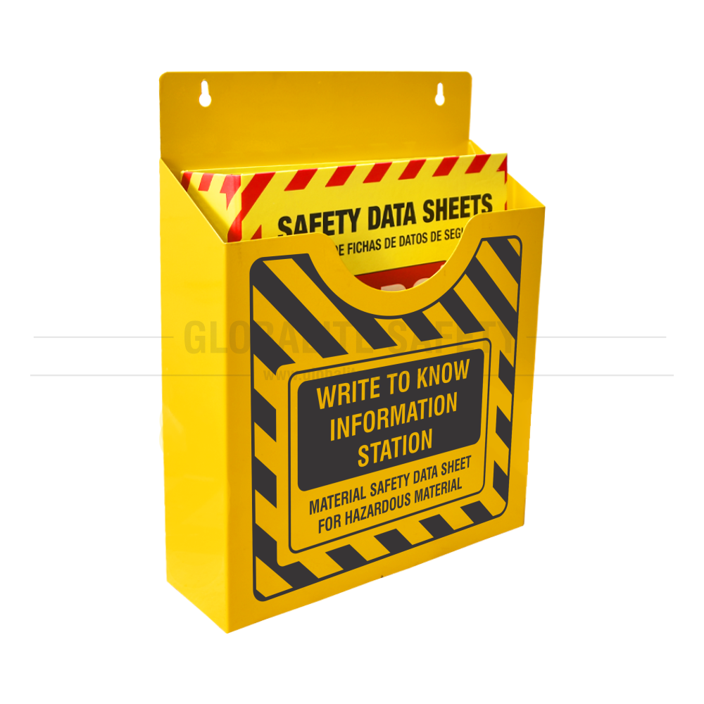 SDS Safety Data Sheet Cabinet - 221 with Binder