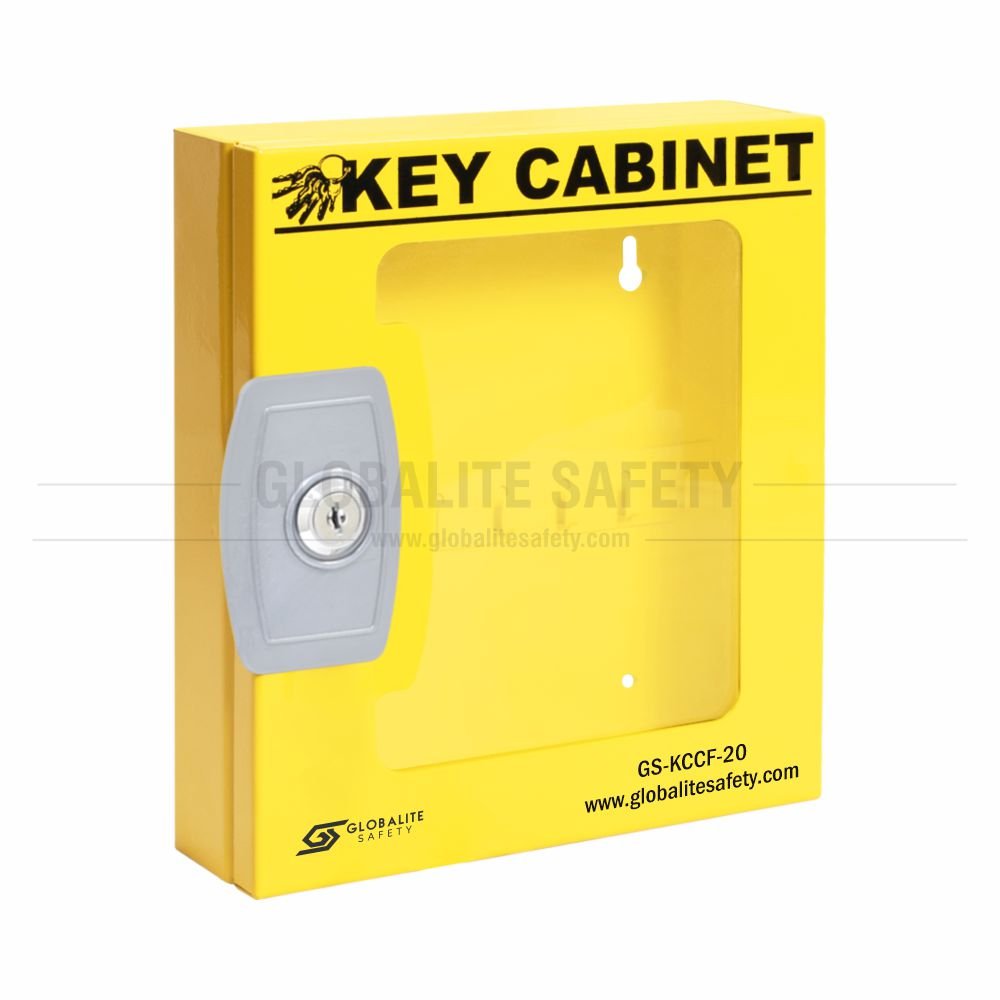 Key Cabinet for 20 Keys - Clear Fascia