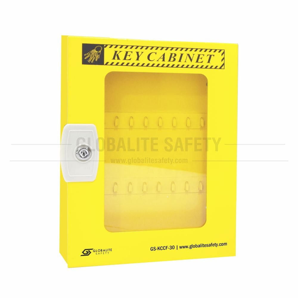 Key Cabinet for 30 Keys - Clear Fascia
