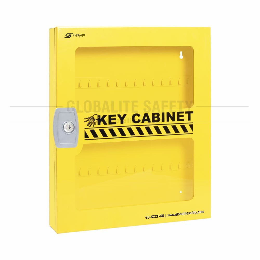 Key Cabinet for 60 Keys - Clear Fascia