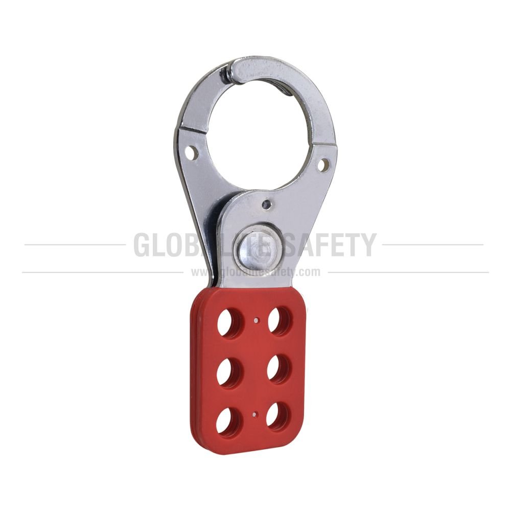 Vinyl Coated Lockout Hasp - Premier - Stainless Steel