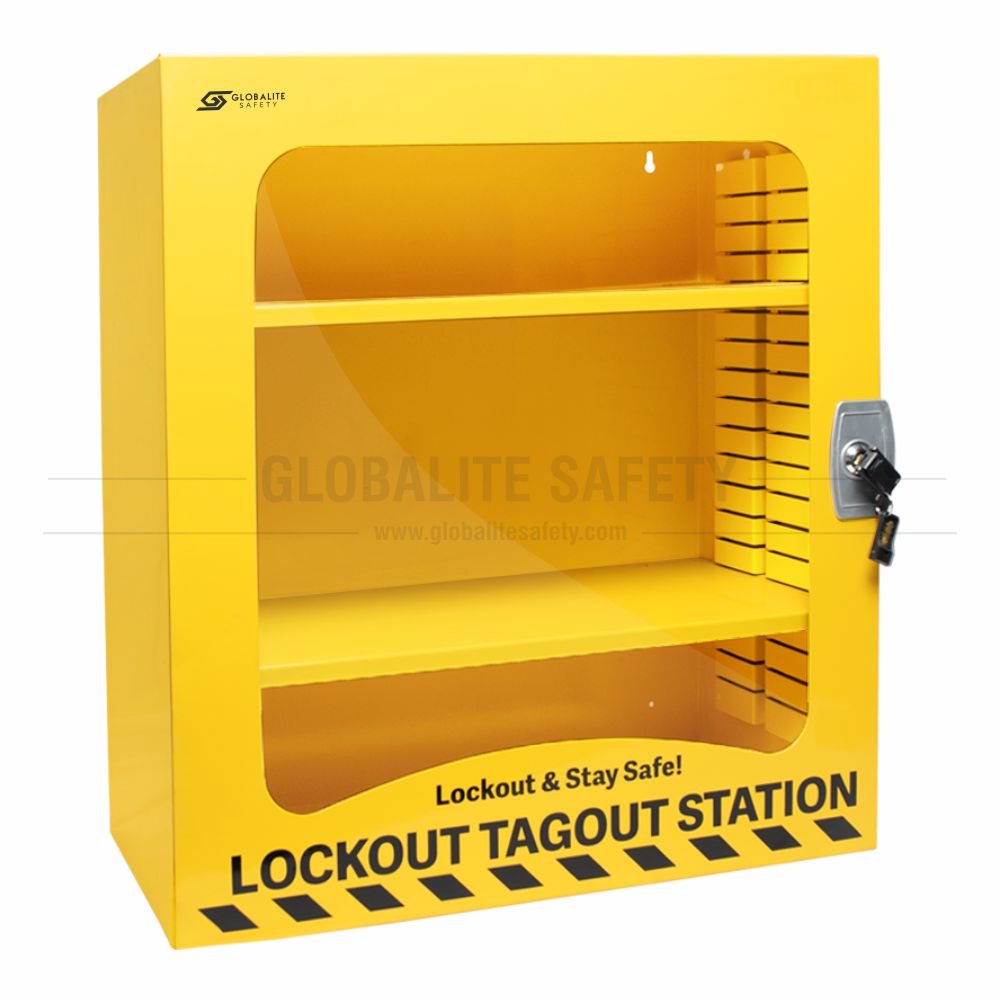 Lockout Tagout Station - 10 Clear Fascia