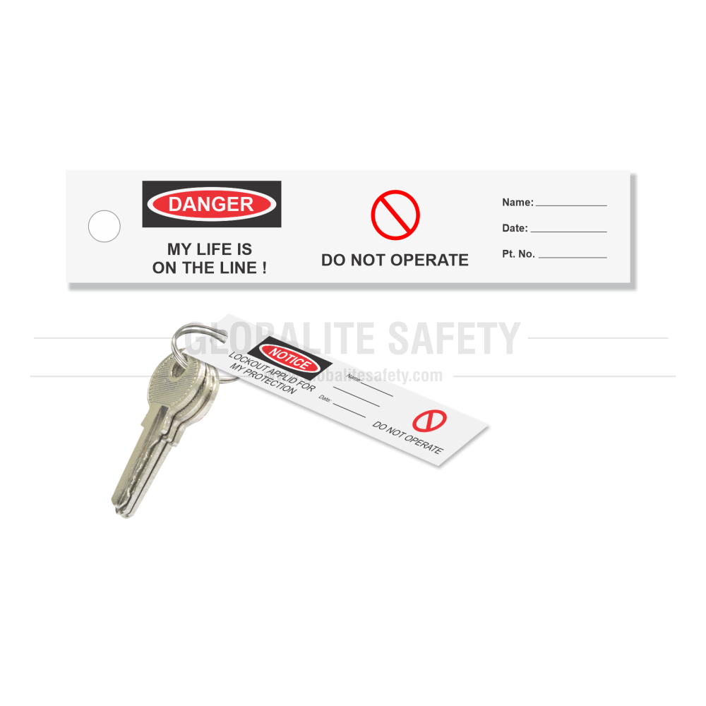Padlock Strip Tag