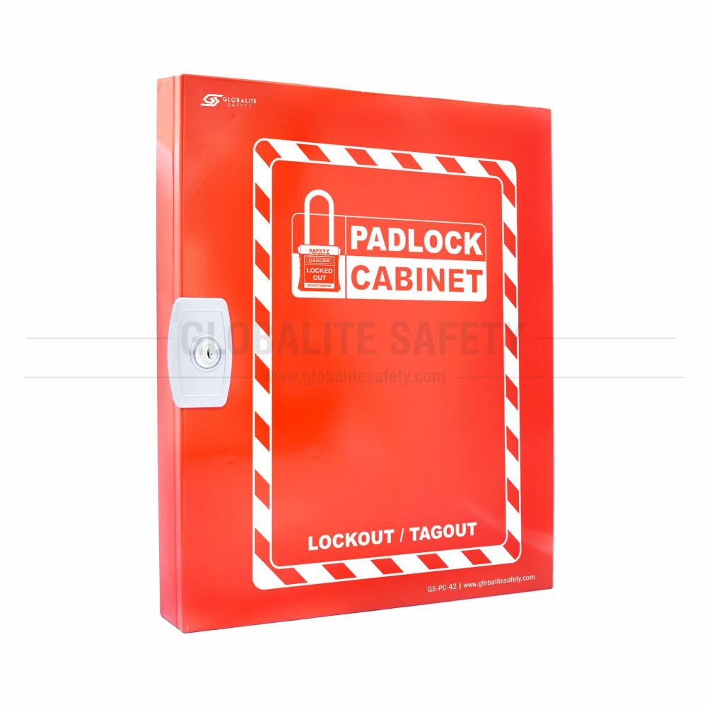 Padlock Cabinet with 42 Hooks