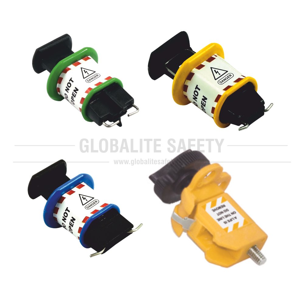 Pair of 4 PIN Type Circuit Breaker Lockout