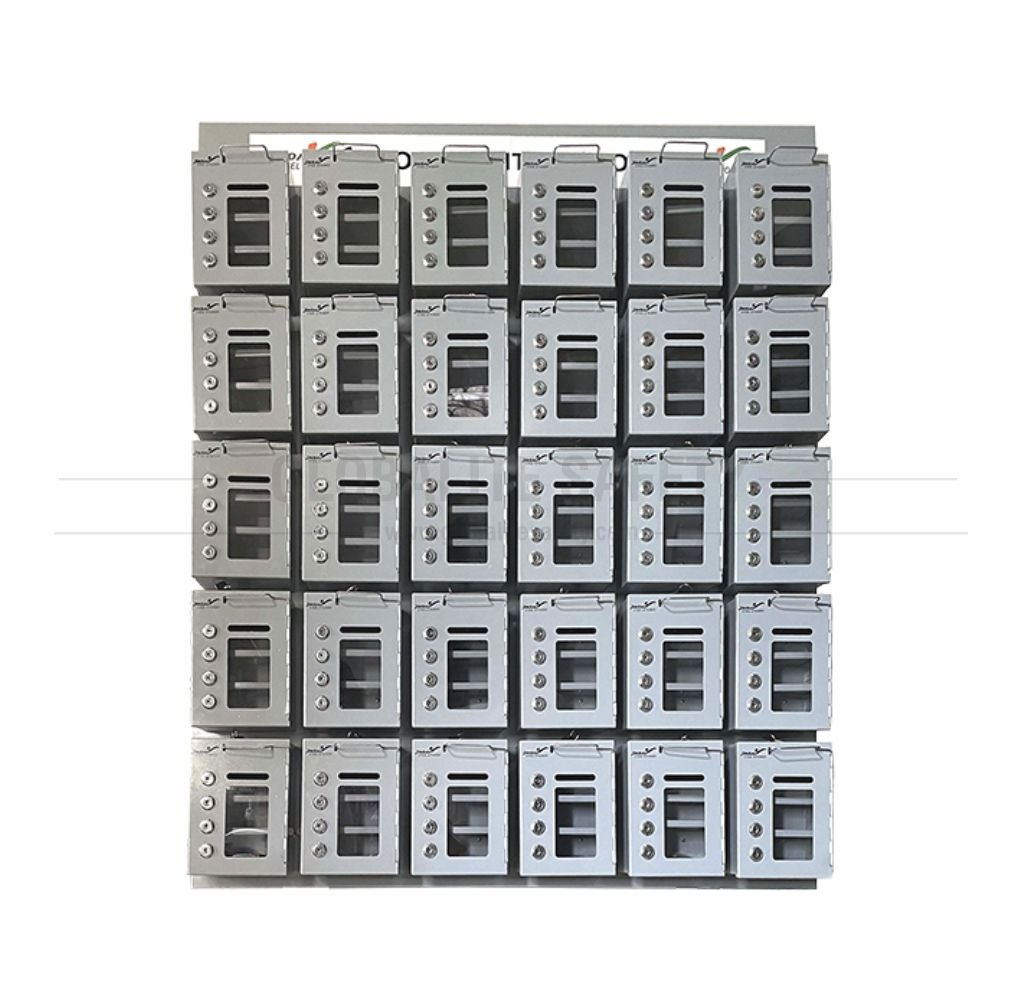 Safety Lockout Cabinet - 30 Station - 4k