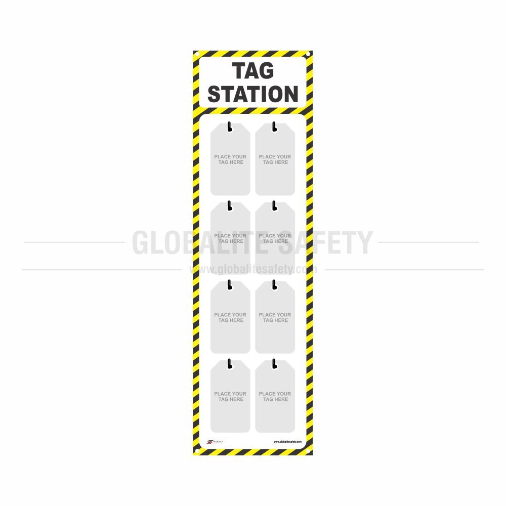 Hanging Tag Station for 80 Tags